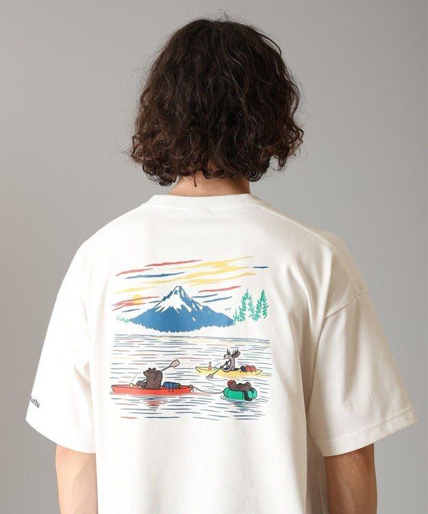 Columbia Columbia/ レイクトゥアベニューグラフィックショートスリーブTシャツ /コロンビア Sea Salt River