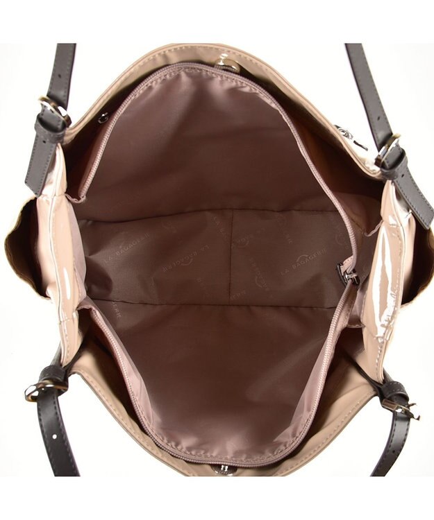 LA BAGAGERIE プリュイ タックトート Mサイズ グレージュ