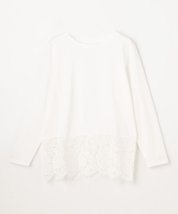 ANY 裾レースインナー オフホワイト