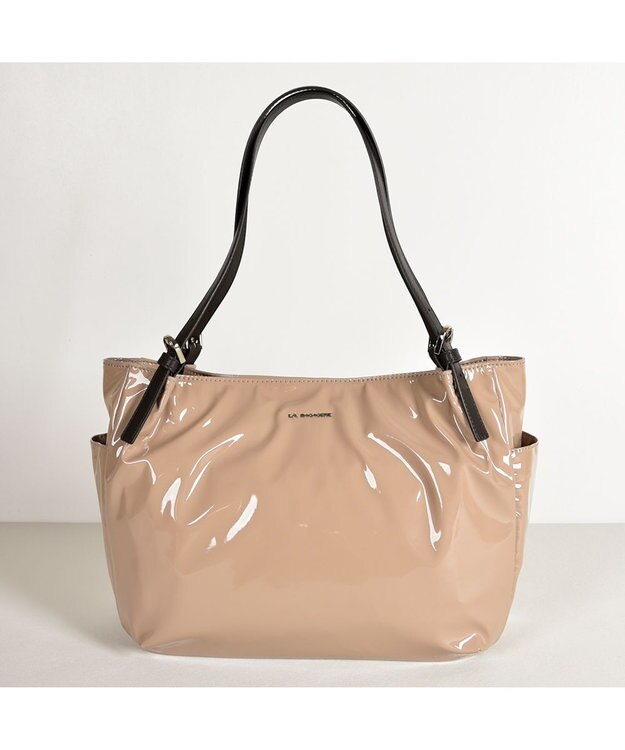 LA BAGAGERIE プリュイ タックトート Mサイズ グレージュ