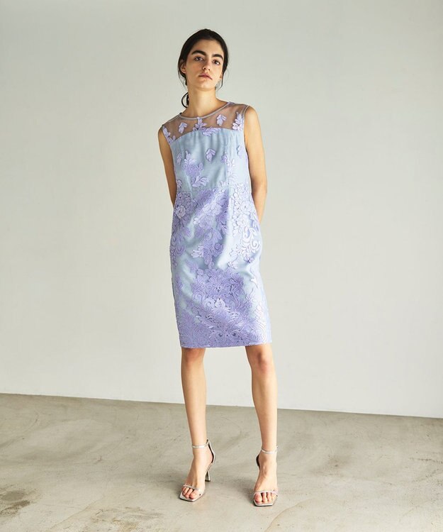 GRACE CONTINENTAL 【オンライン限定ドレス】Eve ラベンダー