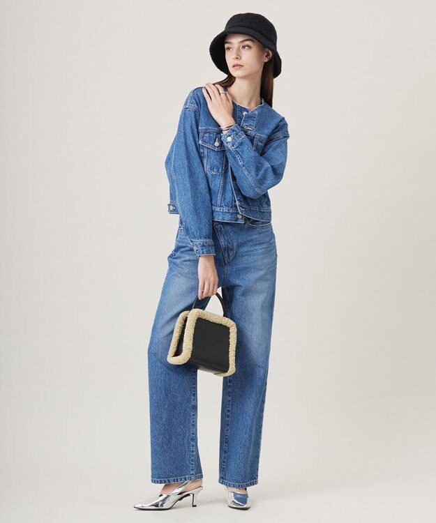 ICB シャギーバケットハット ブラック系