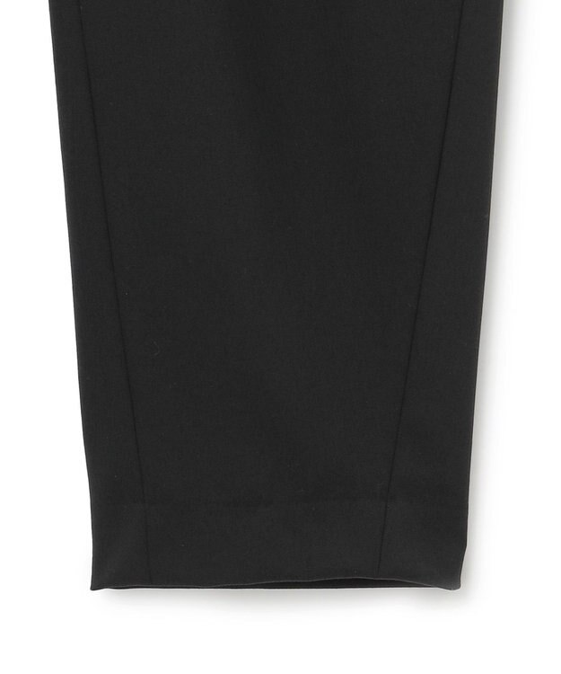 ICB 【洗える】T/Wベネシャンストレッチ カーブパンツ ブラック系