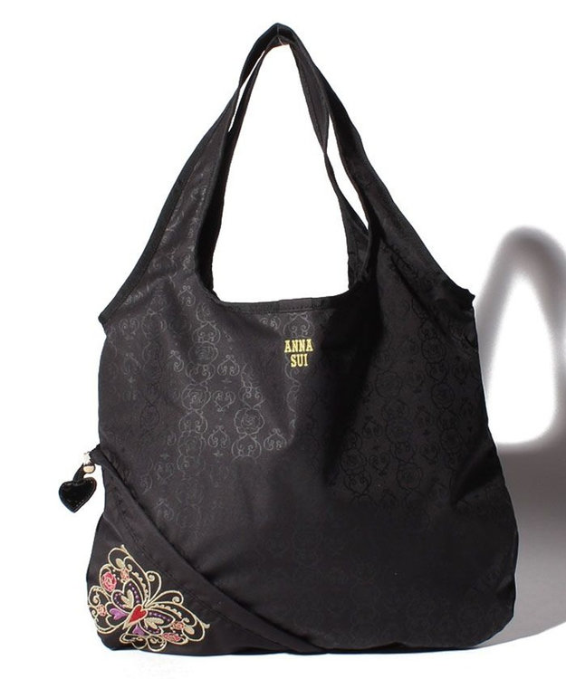 ANNA SUI ユースフル エコバッグ ブラック