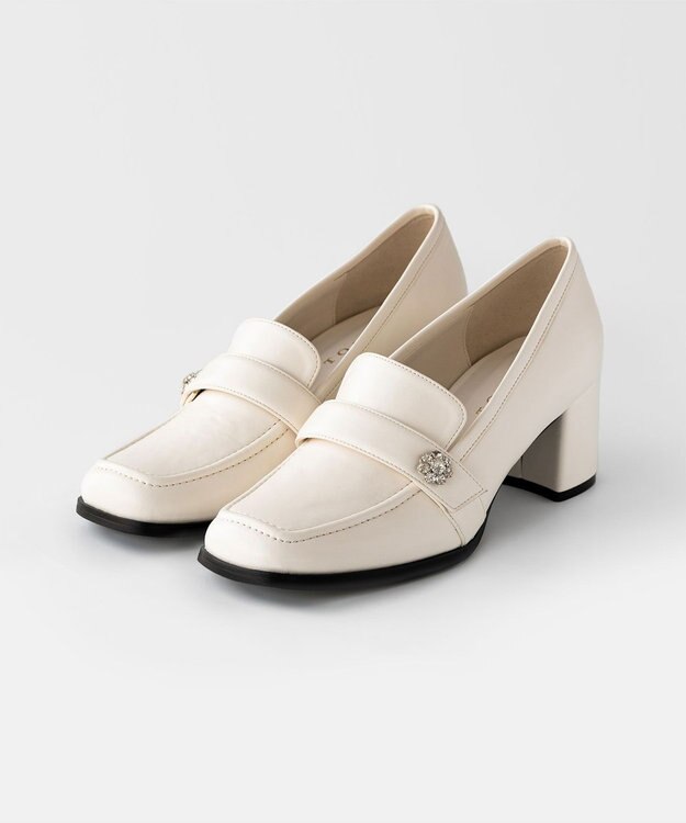 TOCCA BIJOUX LOAFER SHOES ローファーシューズ ホワイト系
