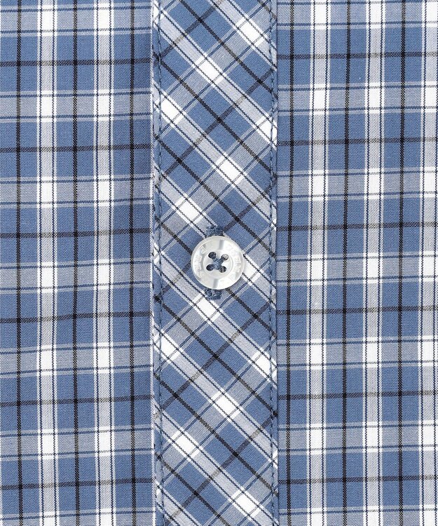 J.PRESS KIDS 【140-170cm】オックス チェックシャツ ブルー系3