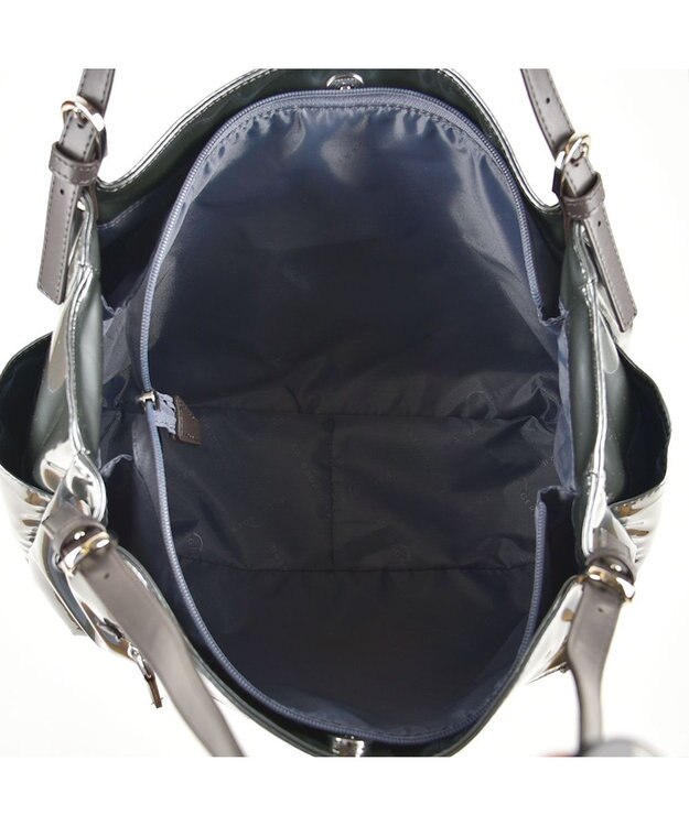 LA BAGAGERIE プリュイ タックトート Mサイズ ガンメタリック