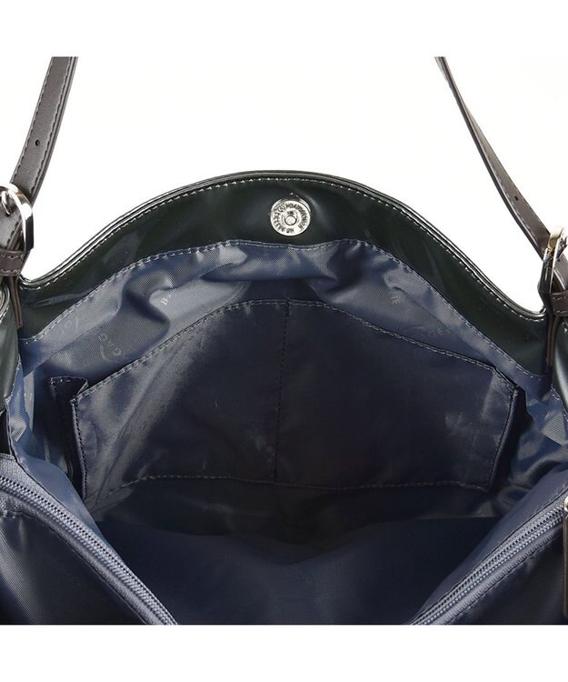 LA BAGAGERIE プリュイ タックトート Mサイズ ガンメタリック