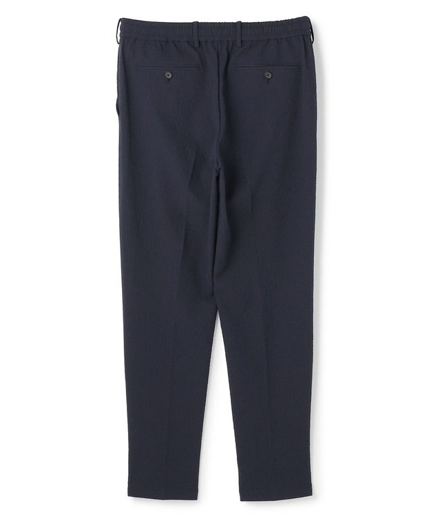 JOSEPH HOMME 【WEB・一部店舗限定】 エアーグリットサッカーストレッチ　ドロスト付テーパードパンツ / PEGG CONVERTIBLE ネイビー系