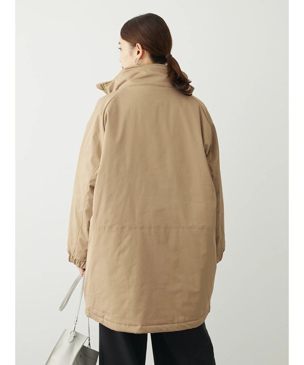 Green Parks あったか中綿コート Beige