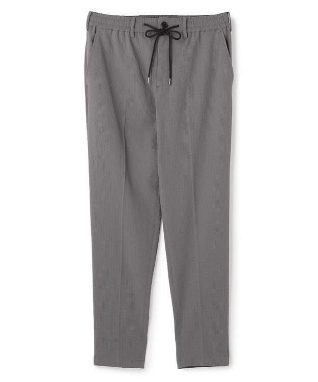 JOSEPH HOMME 【WEB・一部店舗限定】 エアーグリットサッカーストレッチ　ドロスト付テーパードパンツ / PEGG CONVERTIBLE グレー系