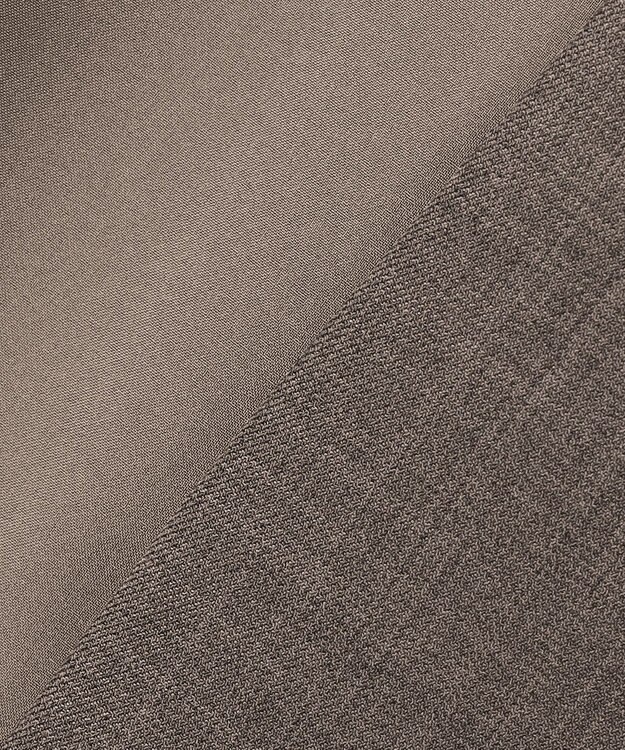 ANY SIS S 【WEB限定】ウーステッドエステル クルーネック ジャケット モカグレー