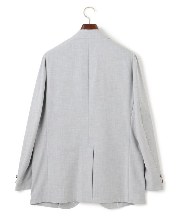 J.PRESS MEN 品格とゆとりの調和【盛夏対応 / 洗える】リラックスセットアップ ジャケット ライトグレー系