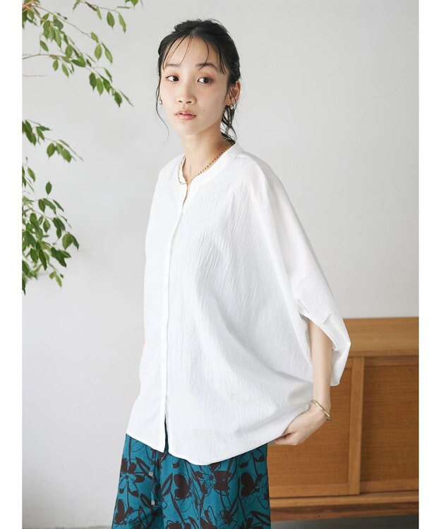 CRAFT STANDARD BOUTIQUE バンザイブラウス Off White