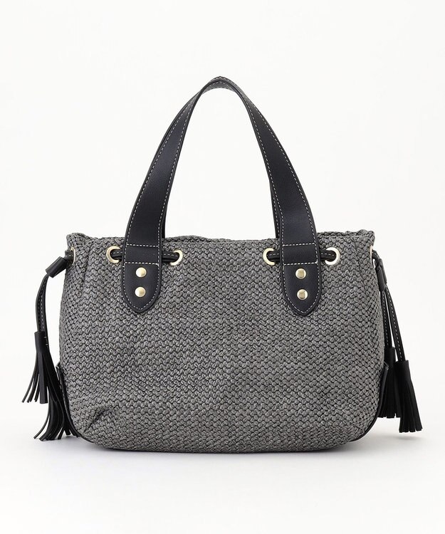 LA BAGAGERIE サイドタッセルサマートート　Sサイズ グレー