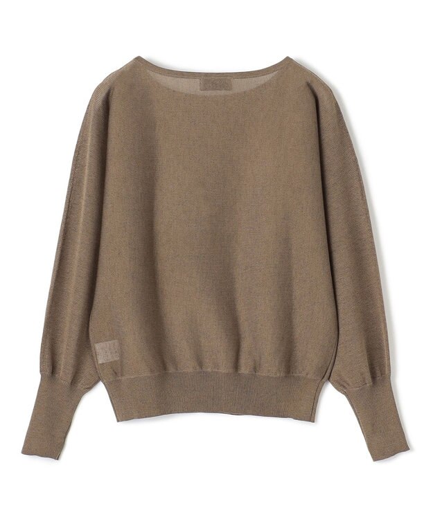 uncrave シアーニット ドルマントップス モカ