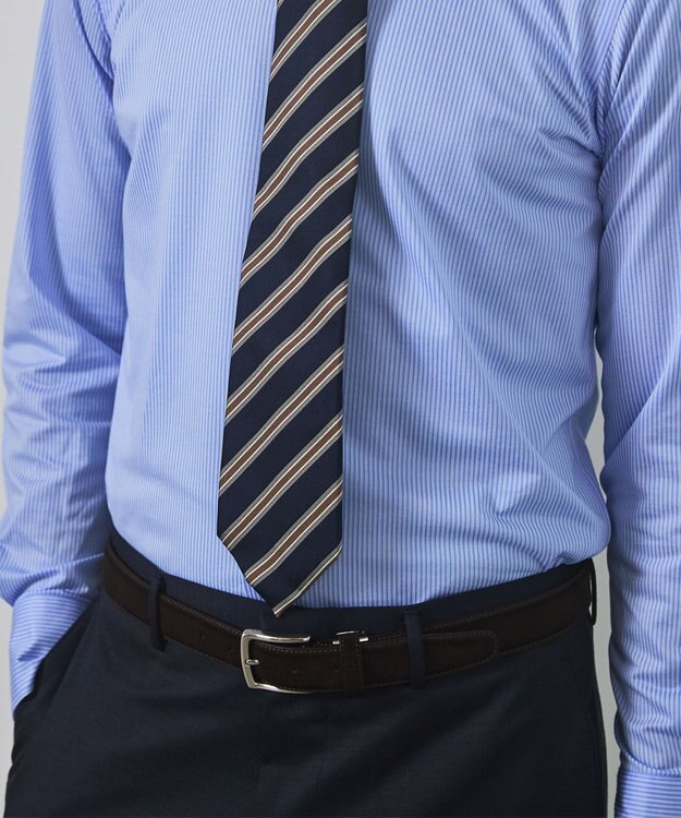 GOTAIRIKU 【CHARLES・F・STEAD】日本製　スエードベルト ダークブラウン系