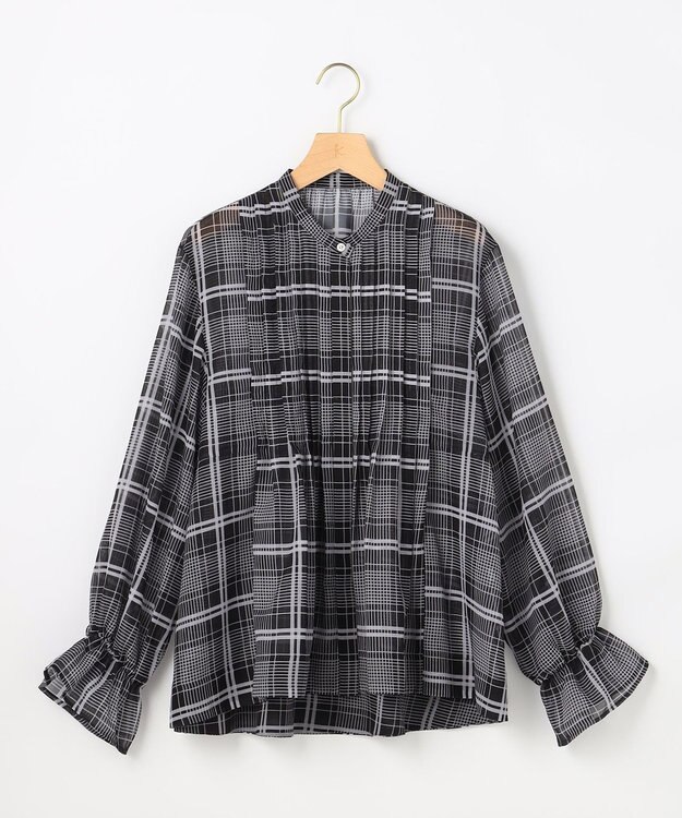 組曲 【先行予約】エアリーボイルシアー ブラウス モノトーン系3