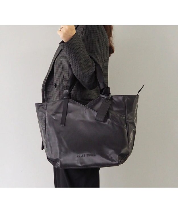 PELLE BORSA ビッグトートバッグ Cheers チアーズ 5209 ブラック