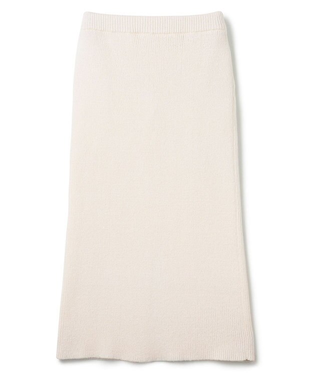 BEIGE， COME / タイトスカート White