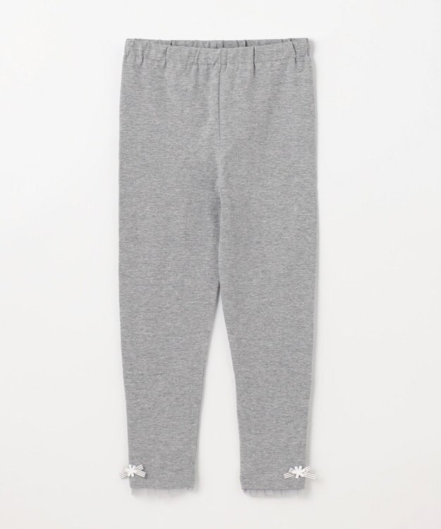 ANY KIDS フルレングス レギンス 杢グレー