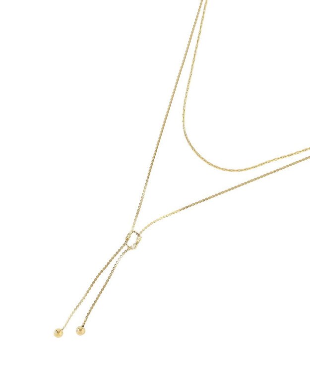 earth music&ecology 【ステンレス】Ｙ字ネックレス Silver