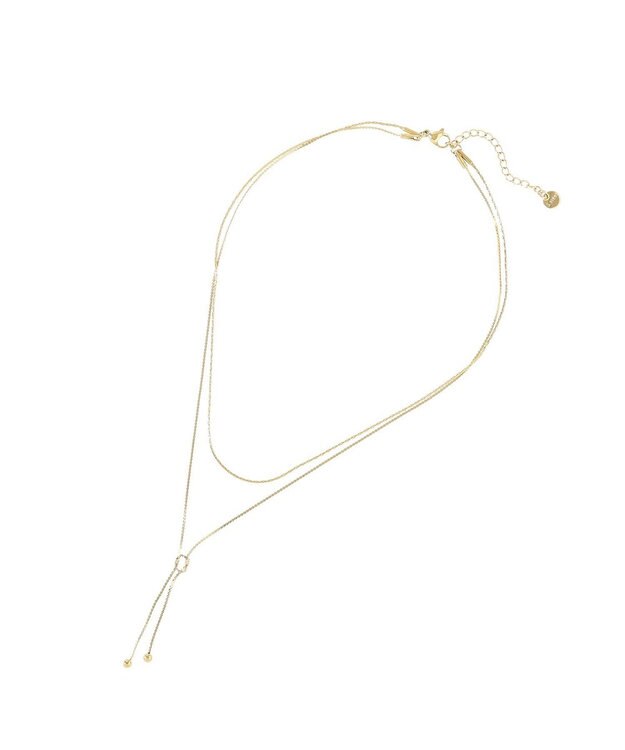 earth music&ecology 【ステンレス】Ｙ字ネックレス Silver