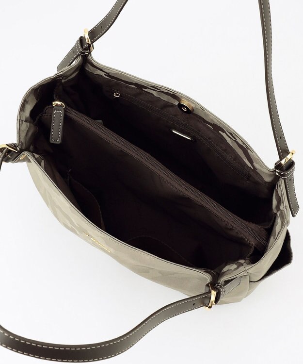 LA BAGAGERIE シャドージャカード A4トートバッグ グレージュ