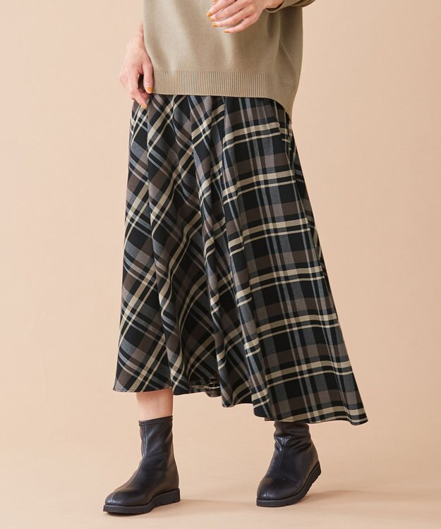 【洗える】バイヤスチェック スカート / any FAM L | ファッション 