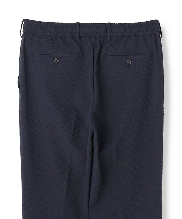 JOSEPH HOMME 【WEB・一部店舗限定】 エアーグリットサッカーストレッチ　ドロスト付テーパードパンツ / PEGG CONVERTIBLE ネイビー系