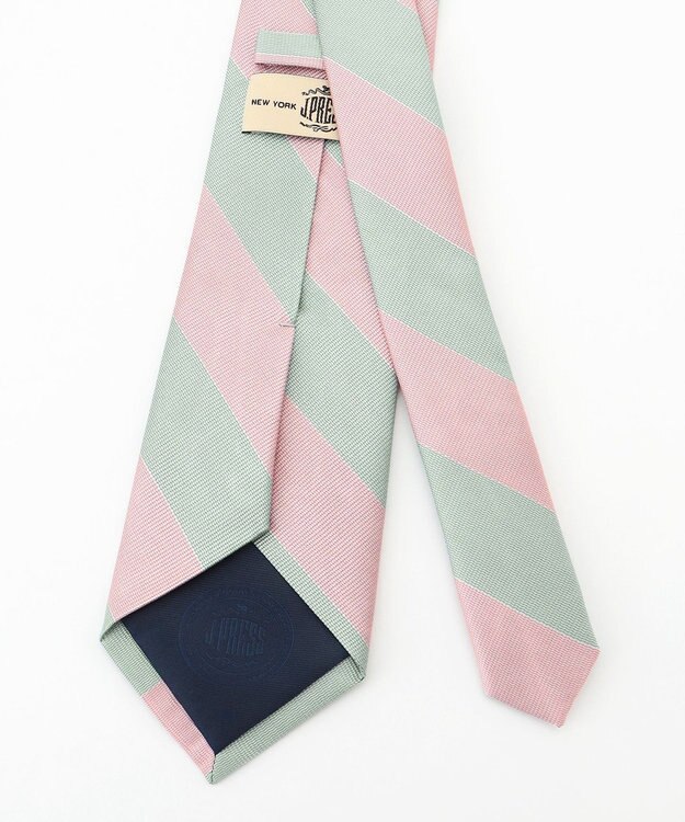 J.PRESS MEN 【定番】オーセンティック レジメンタル ネクタイ ライトグリーン系2