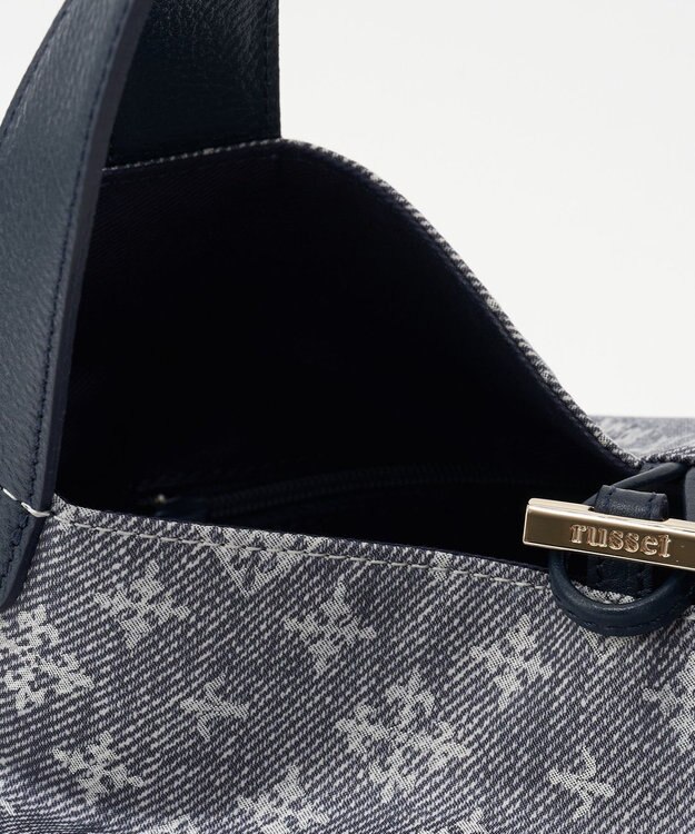 russet ナイロンジャガード2WAYミニトートバッグ(SF-260) Denim