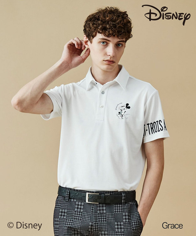 ディズニーコレクション】【MEN】〈ミッキーマウス〉半そで ポロシャツ / 23区GOLF | ファッション通販 【公式通販】オンワード・クローゼット