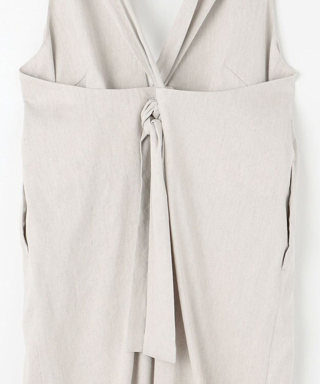 23区 【SACRA】ヴィスコースリネン ワンピース ベージュ系