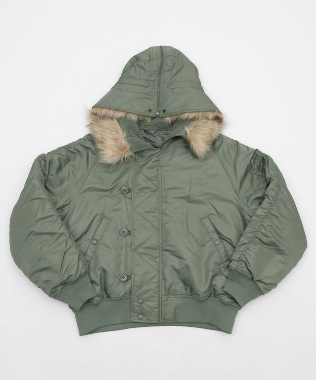 WEGO 【ユニセックス着用ITEM/MLサイズ展開】N2B カーキ