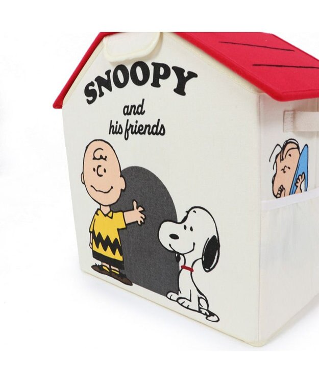 PET PARADISE スヌーピー 赤屋根 収納ボックス 赤