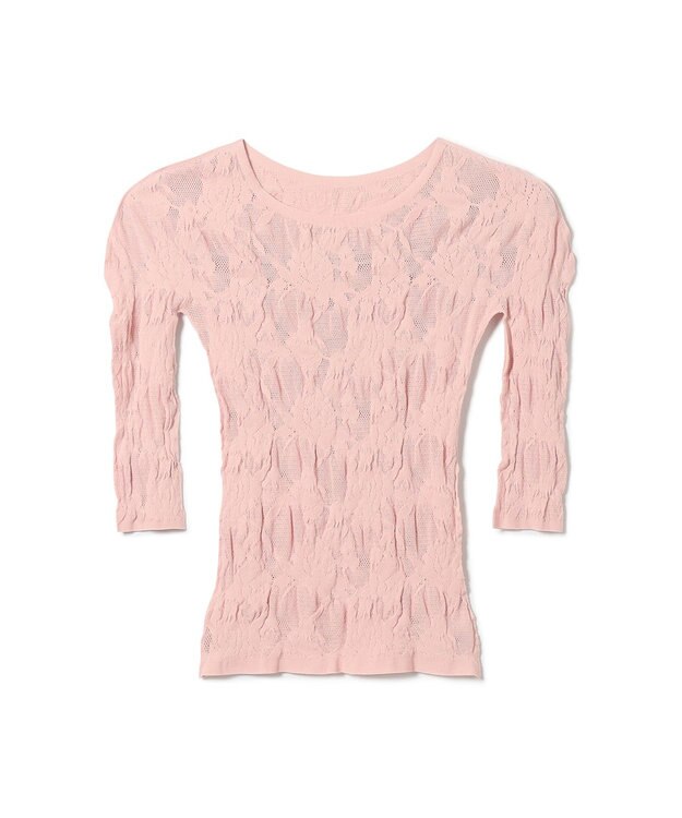 Chacott Chacott BALANCE【ノーソーイングニット】オーロラシアーレーストップ ヨーロピアンピンク