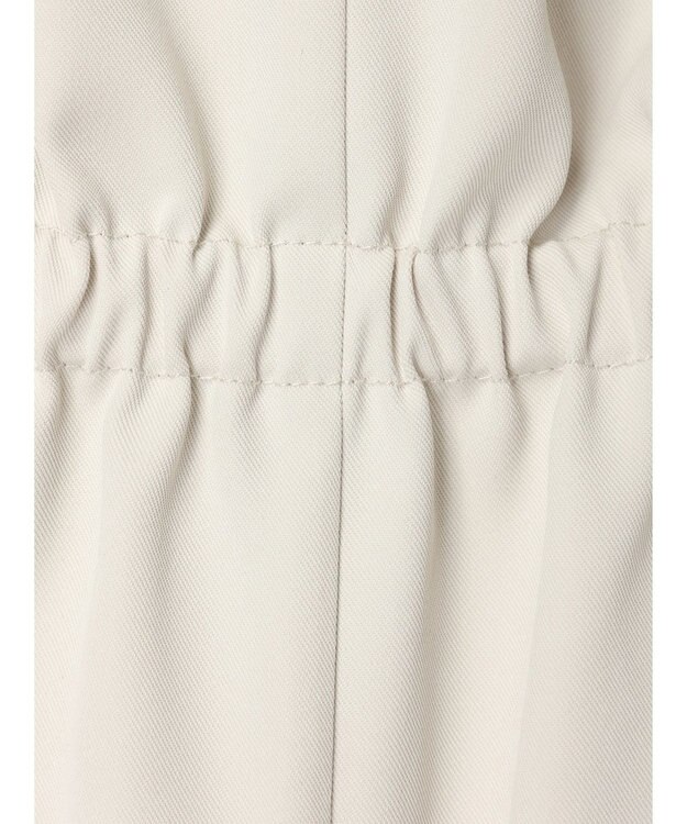 earth music&ecology トレンチ風キャミミニワンピース Ivory