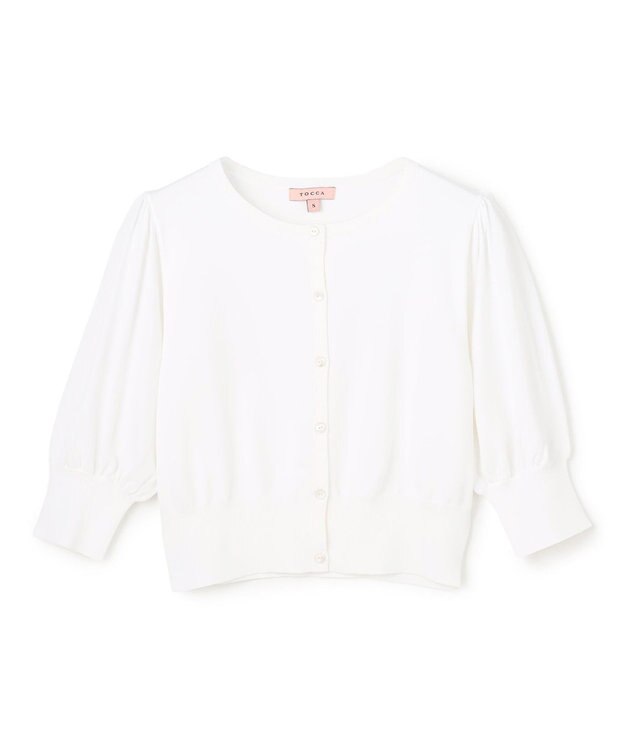 TOCCA 【鈴木ゆうかさん着用】BALOON カーディガン アイボリー系