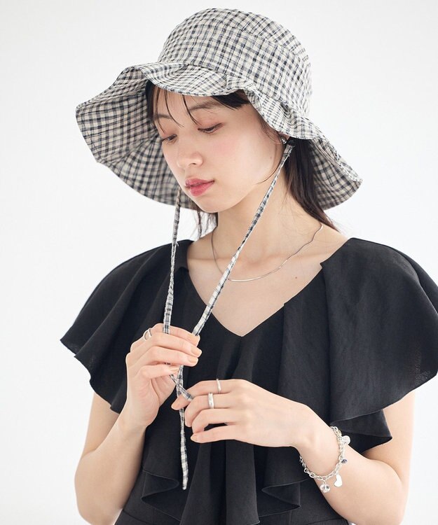 earth music&ecology 【ＵVカット】タックハット Check