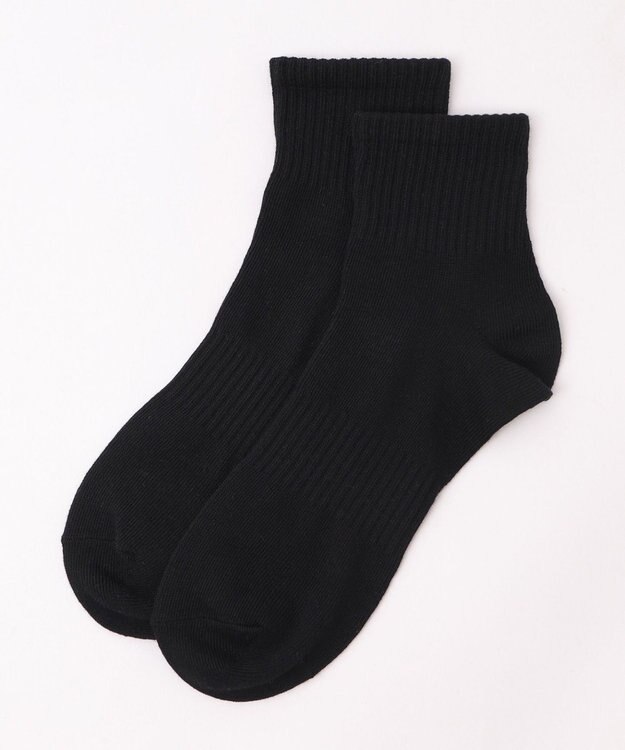 WEGO 3Pムジアンクルソックス ブラック