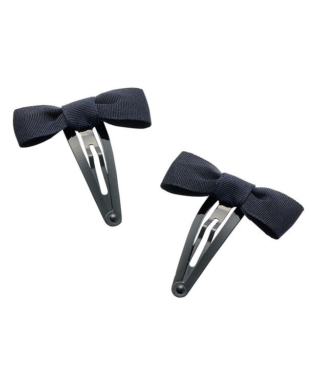 MIKI HOUSE HOT BISCUITS 【ミキハウス】 ヘアピン（2個セット） 紺