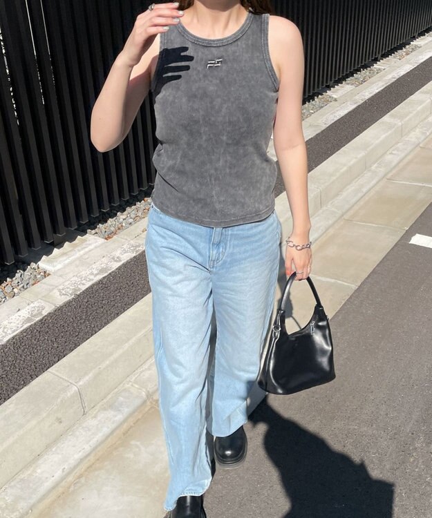 WEGO ヴィンテージライクアメスリタンク スミクロ