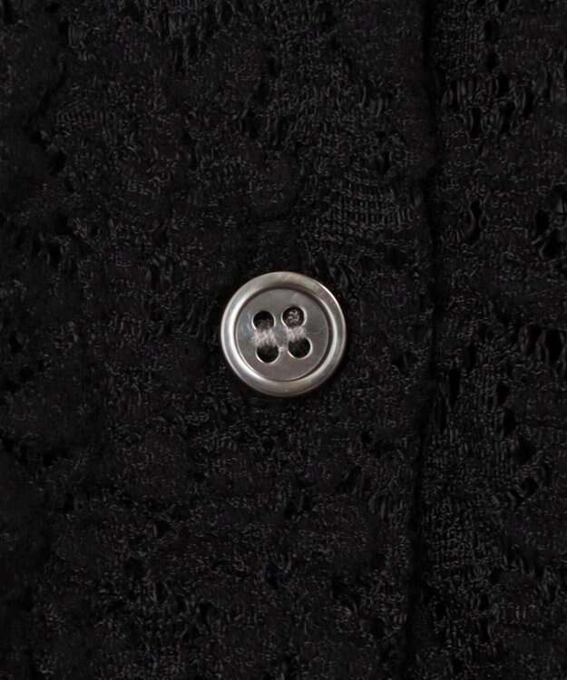 組曲 S 【先行予約・WEB限定】フラワーチュールブラウスライク カットソー ブラック系