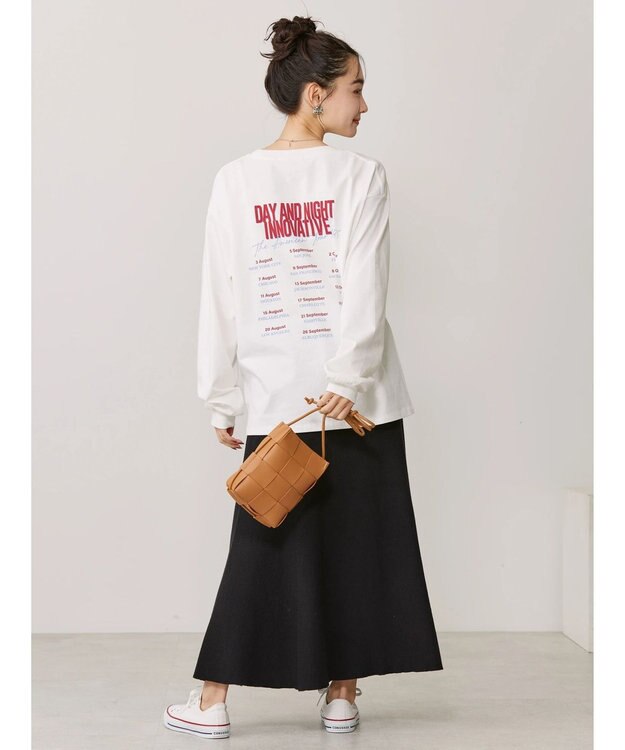 AMERICAN HOLIC カラーロゴカットプルオーバー Off White