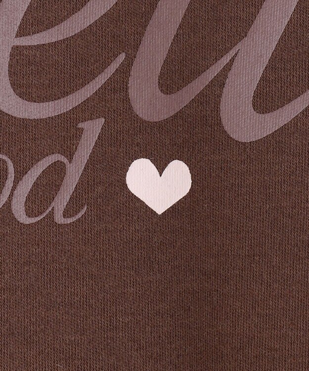 Feroux レタード カットソー ダークブラウン系