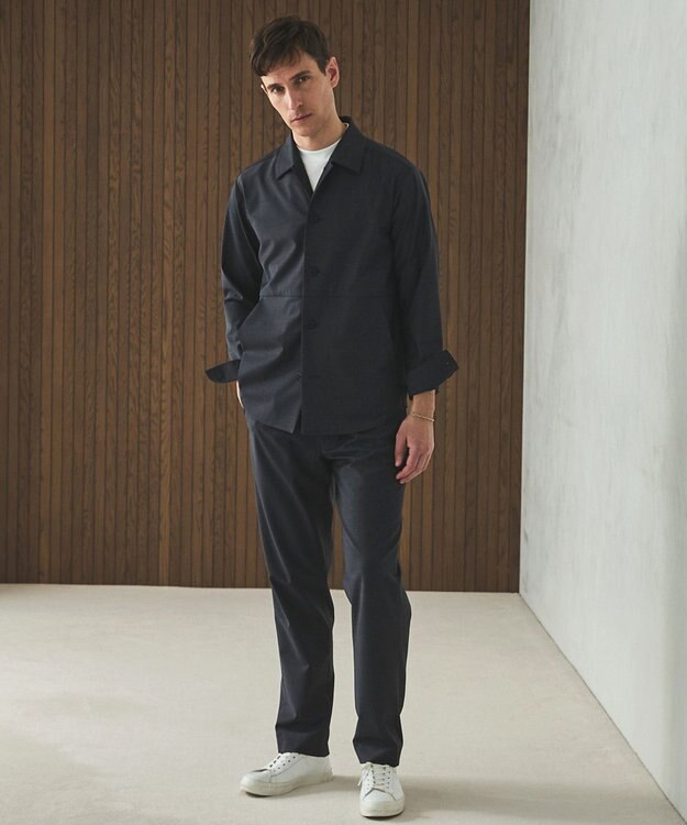 GOTAIRIKU カジュアルセットアップ対応【洗える/ストレッチ】YUNSA リラックストラウザーズ グレー系