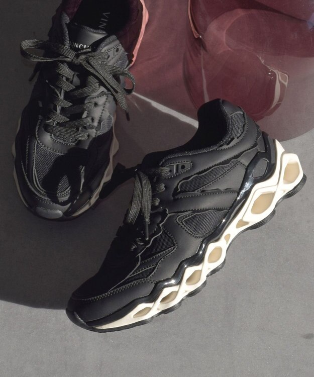 Bridget Birkin 【VINCULUM】中空ソールスニーカー ブラック