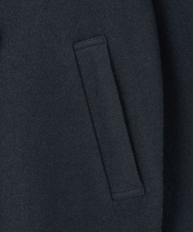 23区 L コンプレストパイル ライトアウター ダルブルー系