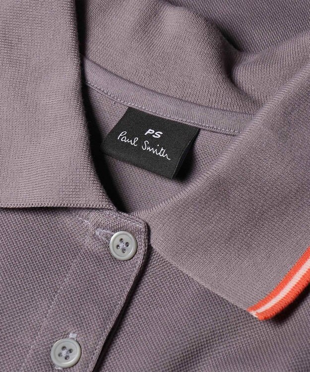 Paul Smith  ゼブラ ティップライン ポロシャツ ラベンダー